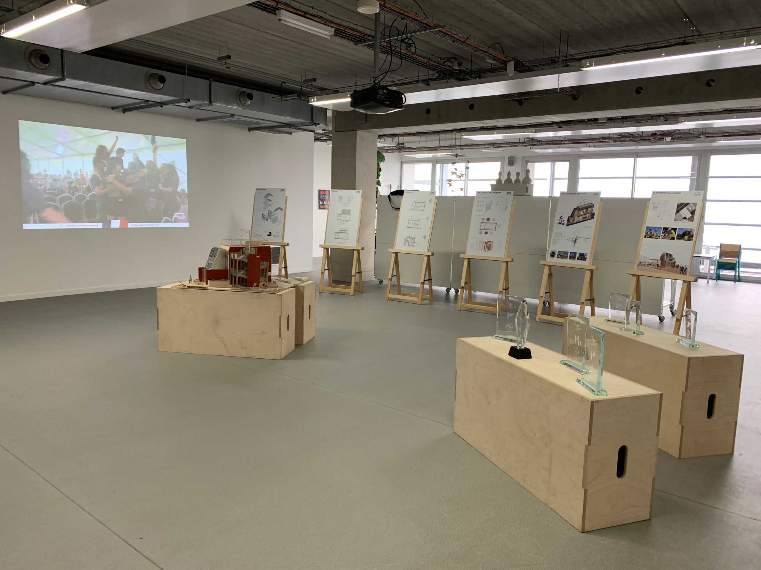 Présentation Habiter2030 au ministre de la culture JNA 2019 Dunkerque STAND @BA